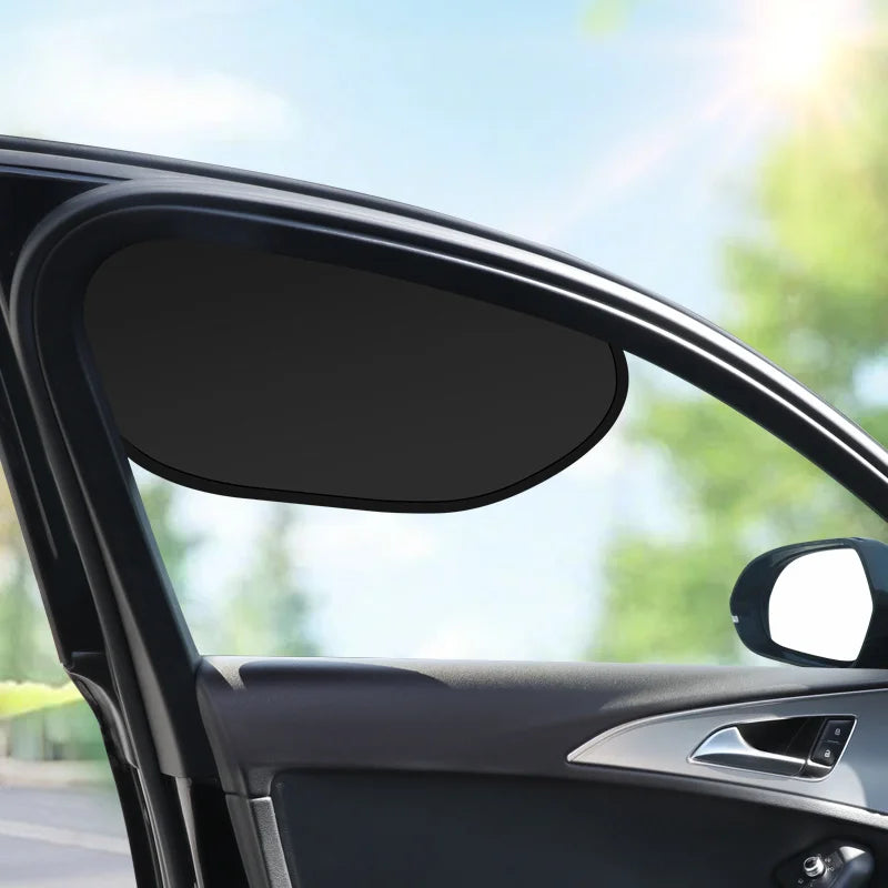 Car Side Window Sun Shade – Heat Blocking Cooling Curtain Car Window Sun Shade Babs