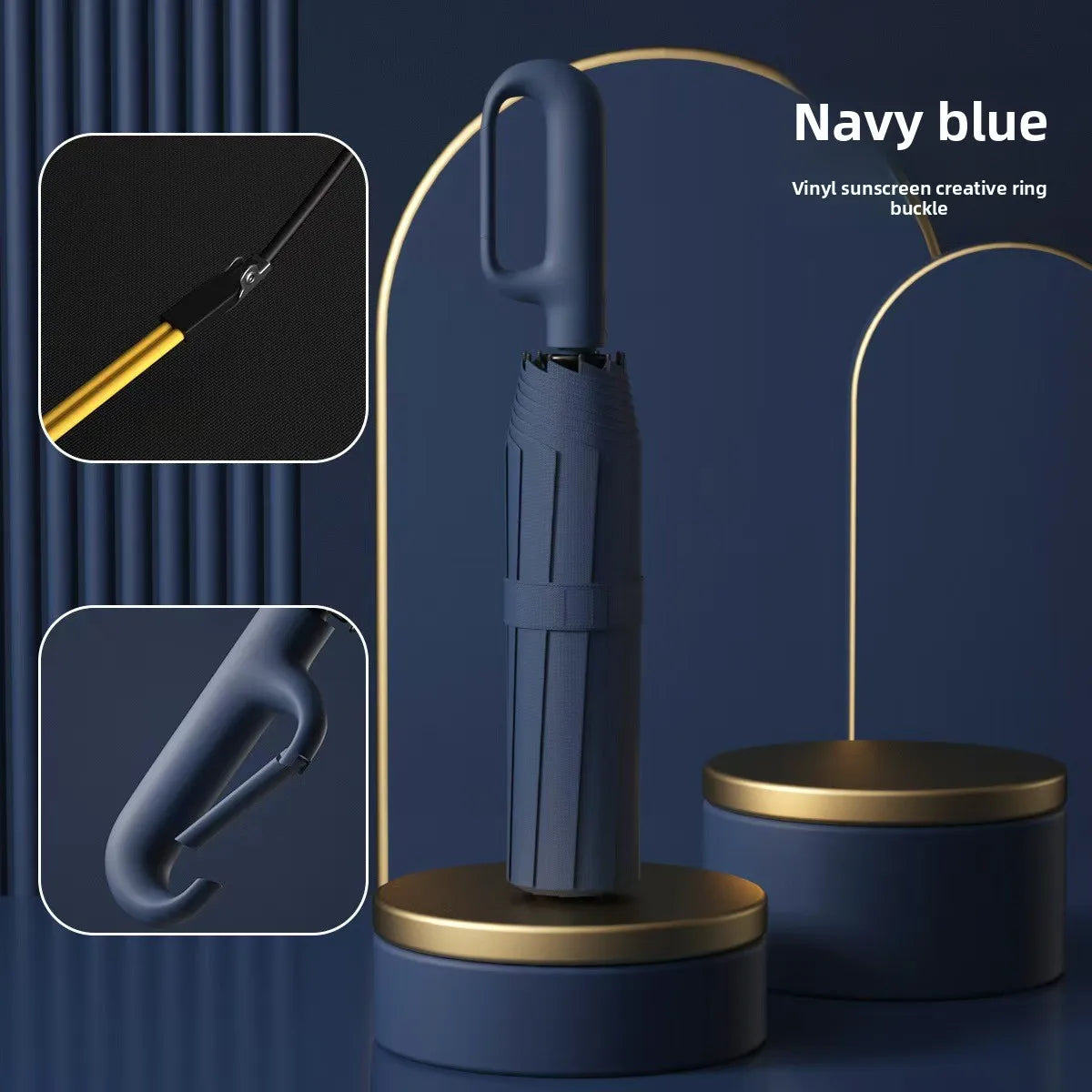 Automatic Folding Umbrella Windproof Waterproof – 60 Pack Folding Rain Umbrella Babs full-fiber 10K 7