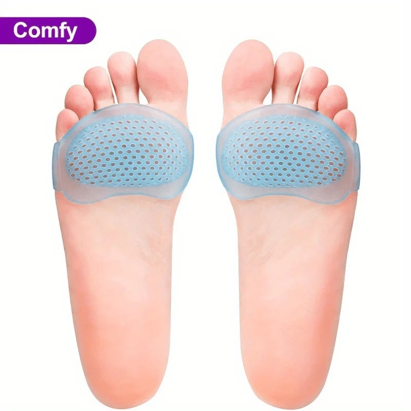 Silicone Metatarsal Pads – Arch & Ball of Foot Support Metatarsal Foot Pads Babs