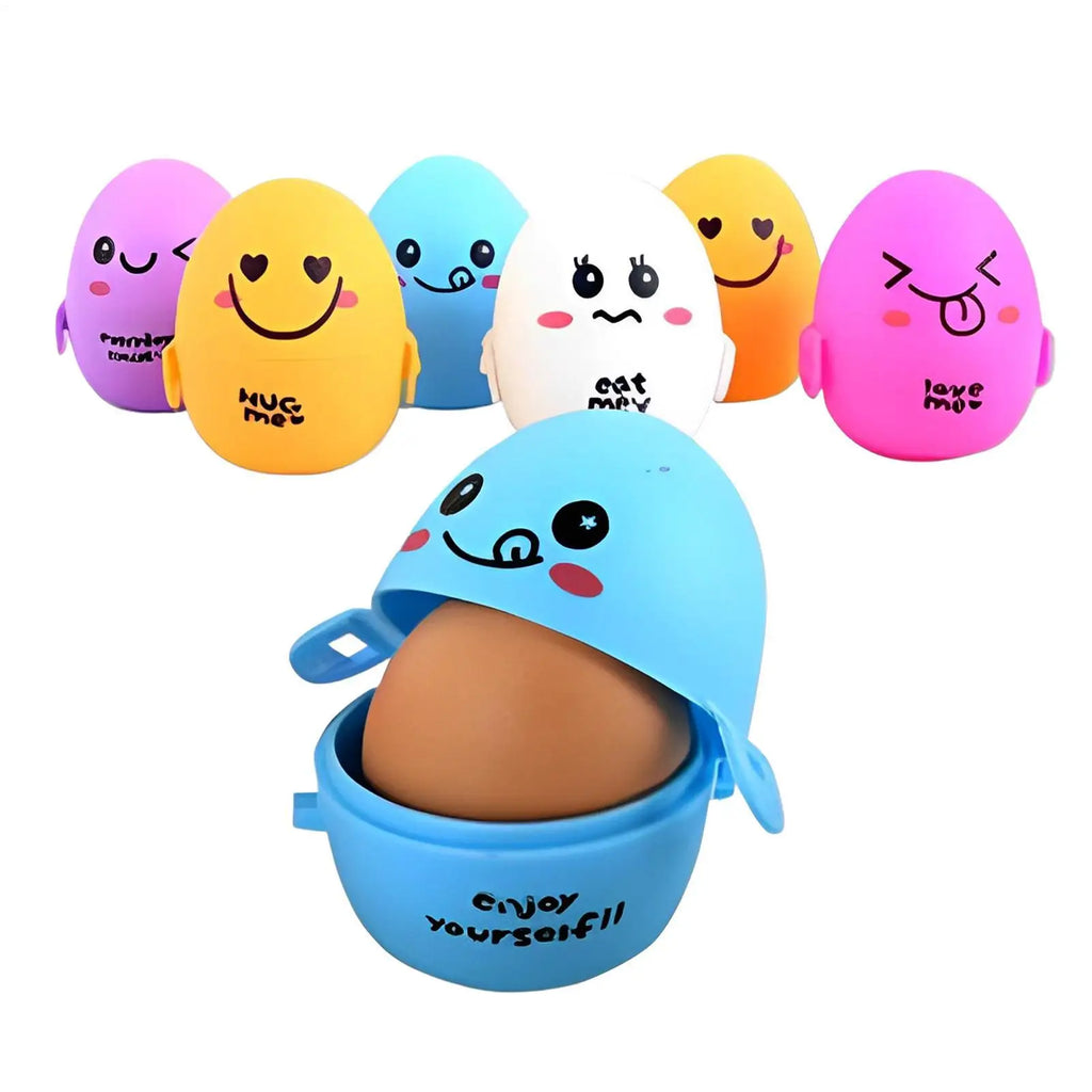 Portable Cartoon Egg Container & Outdoor Travel Storage Box Egg Storage Container Babs
