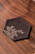 Vintage Embroidery Tea Coasters – Insulated Drink Cup Holders Embroidery Coasters Babs D