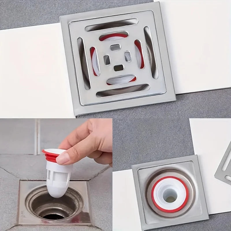 4pcs Silicone Bullet Drain Stopper – Sink & Floor Drain Filter Drain Stopper Filter Babs