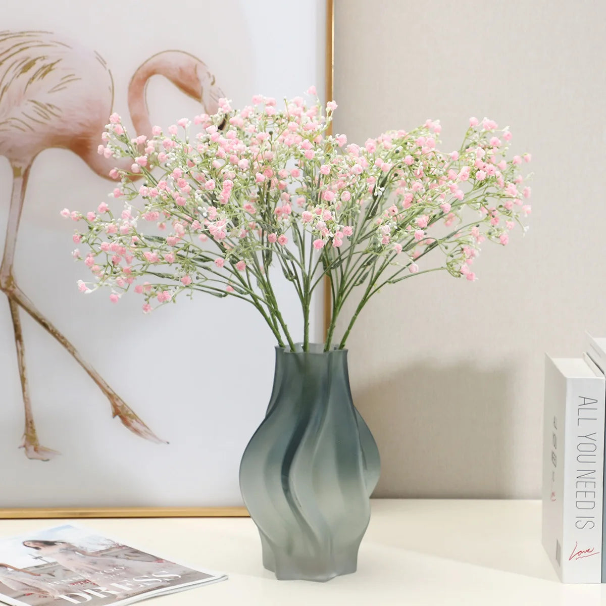 Artificial Gypsophila Flowers – Wedding & Home Décor 10/20pcs Artificial Flower Stems Babs