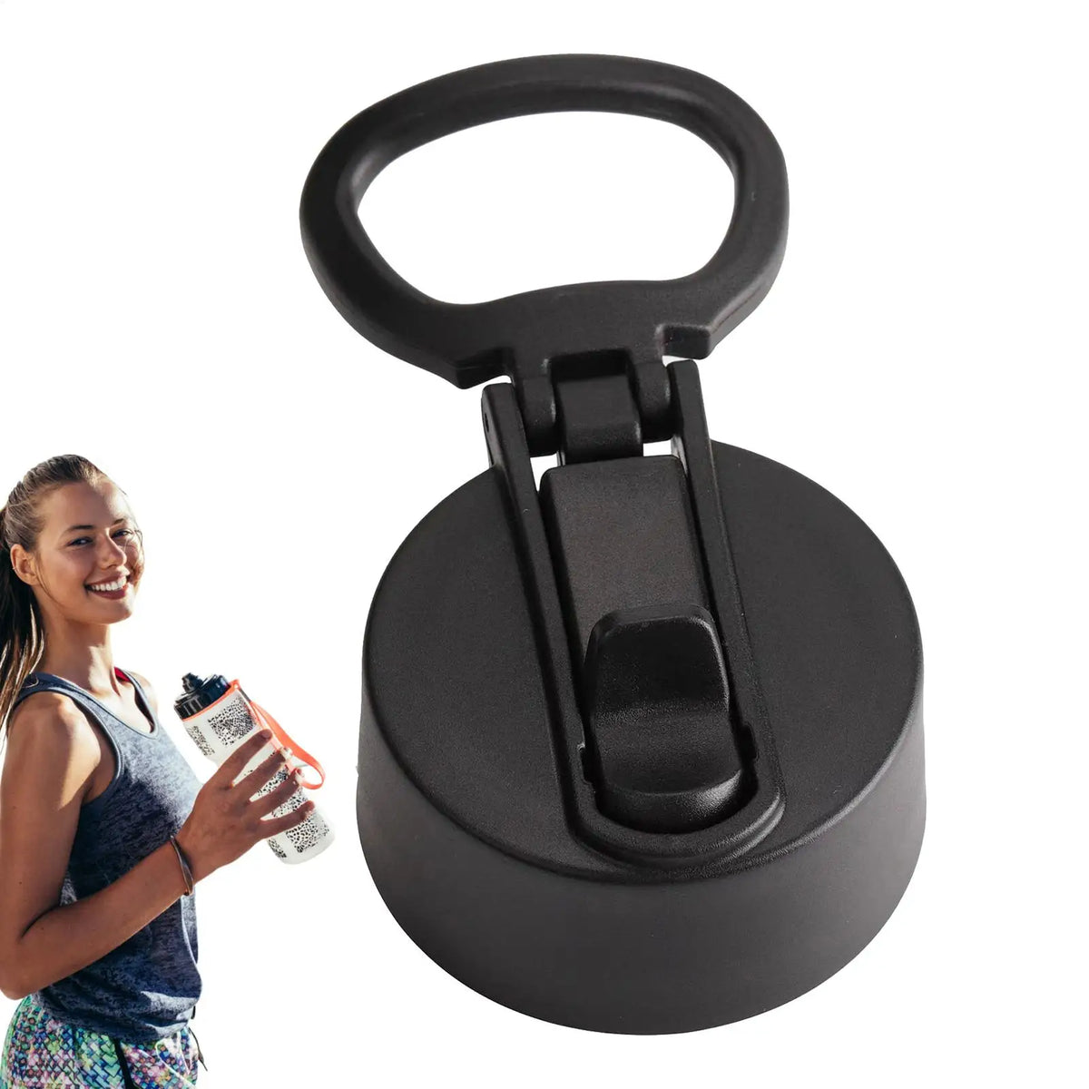 Leakproof Wide Mouth Water Bottle Lid Replacement – Universal Bottle Lid Replacement Babs