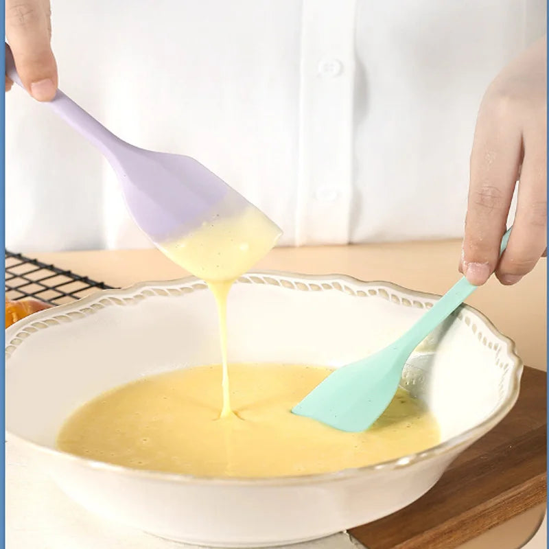 Silicone Cream Spatula – Heat-Resistant Non-Stick Baking Tool Silicone Baking Spatula Babs