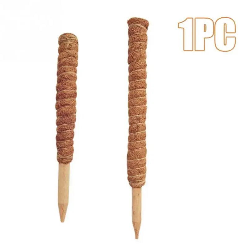Coir Totem Pole Plant Support – 30/40/50cm Coconut Fiber Plant Support Stake Babs