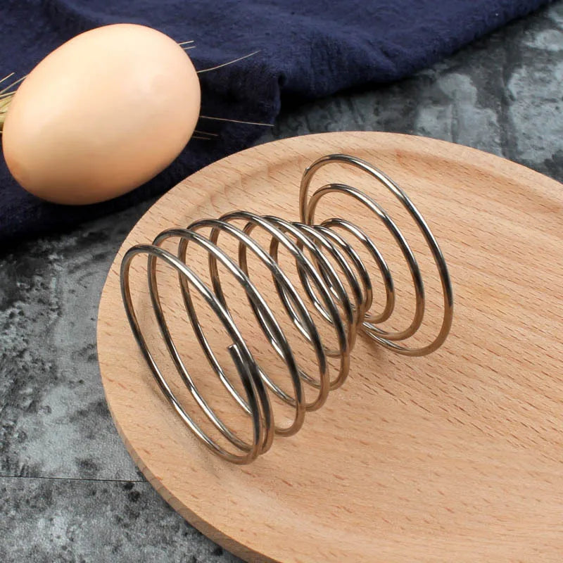 Stainless Steel Spring Egg Rack – Steamer Tray & Egg Holder Egg Steamer Rack Babs