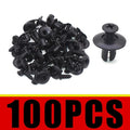100pcs 8mm Black Plastic Rivet Clips – Auto Body Fasteners Auto Body Fasteners Babs black