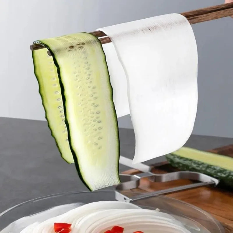 Wide Mouth Stainless Steel Vegetable Peeler & Slicer Vegetable Peeler Slicer Babs