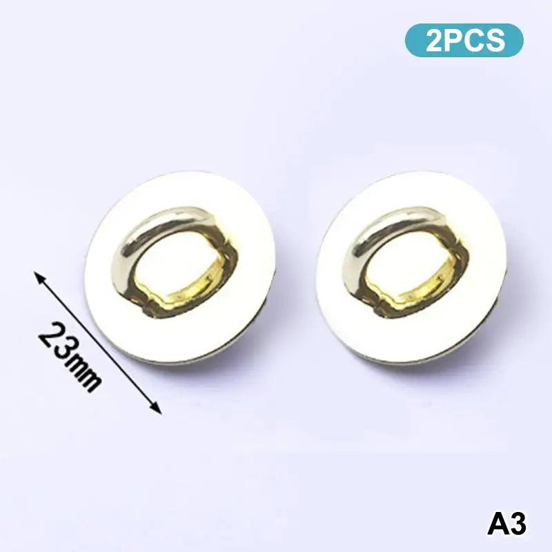 2pcs Adhesive Metal Phone Charm Holder & Keychain Hook Phone Charm Holder Babs A3