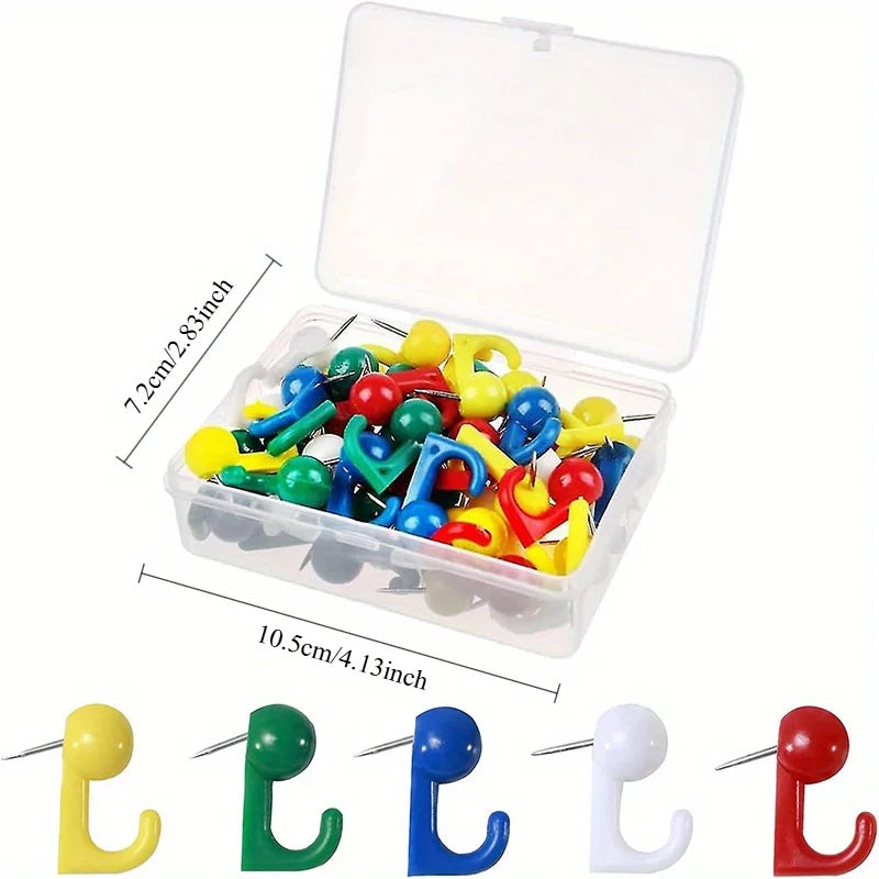 Decorative Pushpin Hooks for Corkboard & Photo Wall Corkboard Pushpin Hooks Babs