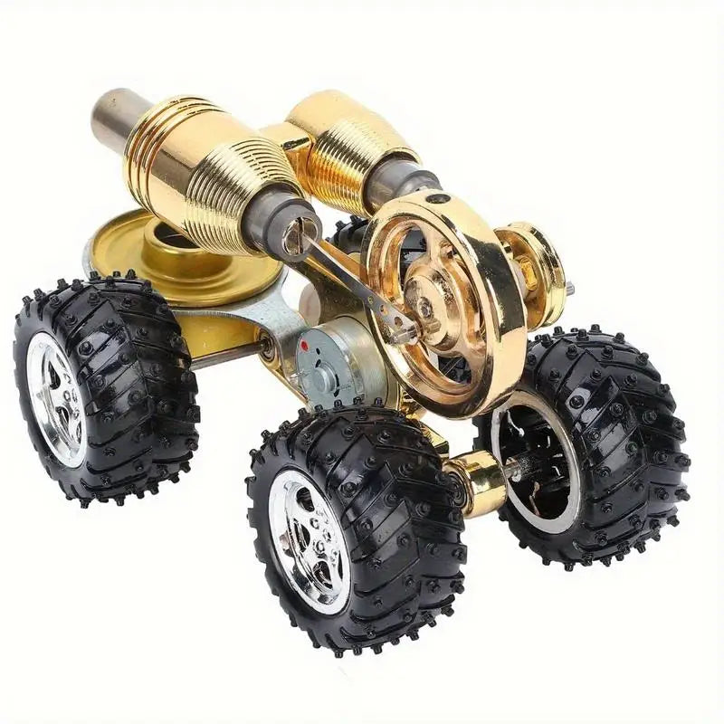 Stirling Engine Car Model – External Combustion Science Kit Stirling Engine Model Kit Babs 1PC