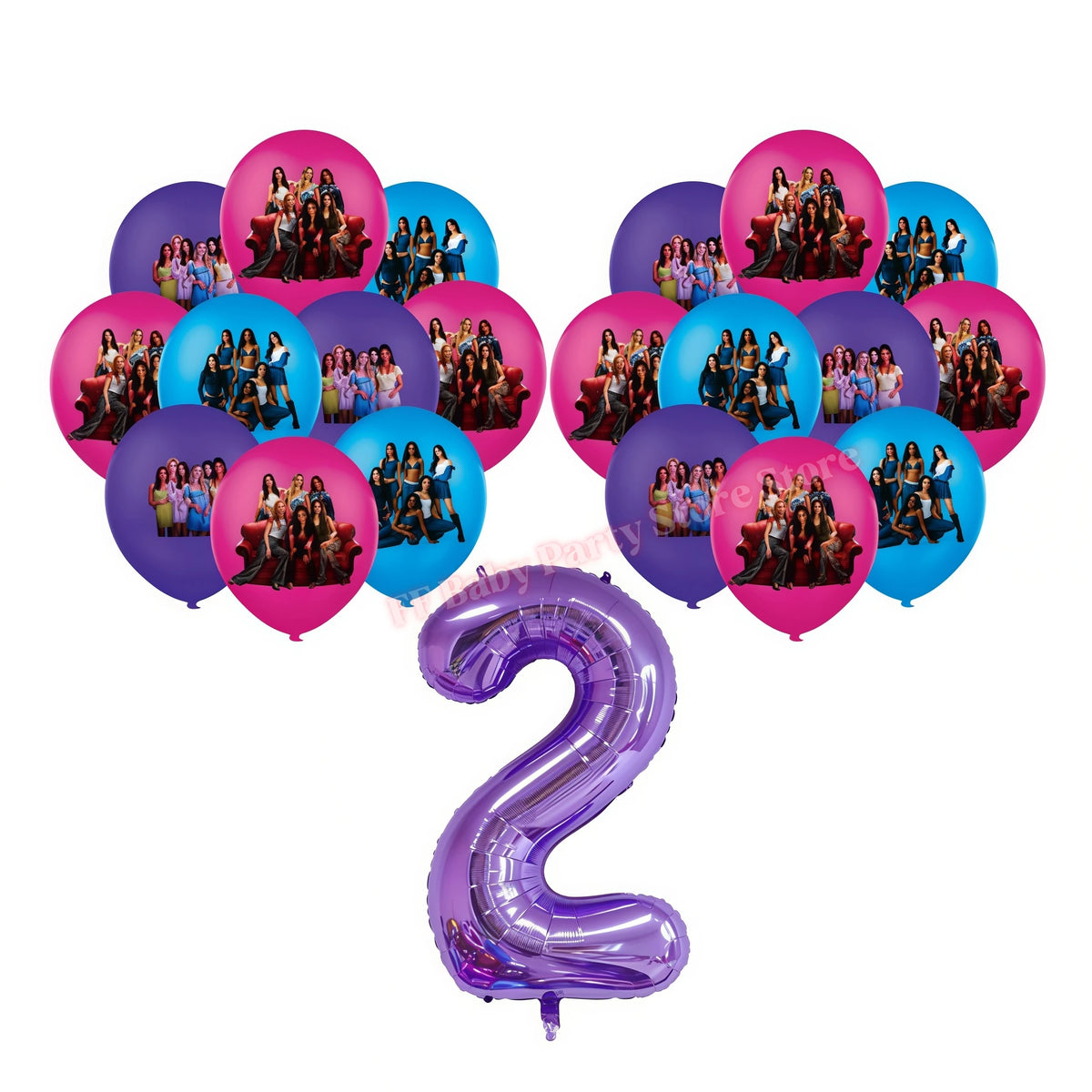 Katseye Kpop Birthday Party Decoration Set – Balloon & Banner