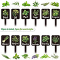 12-Piece Acrylic Herb Garden Plant Labels & Markers Garden Plant Markers Babs 12Pcs