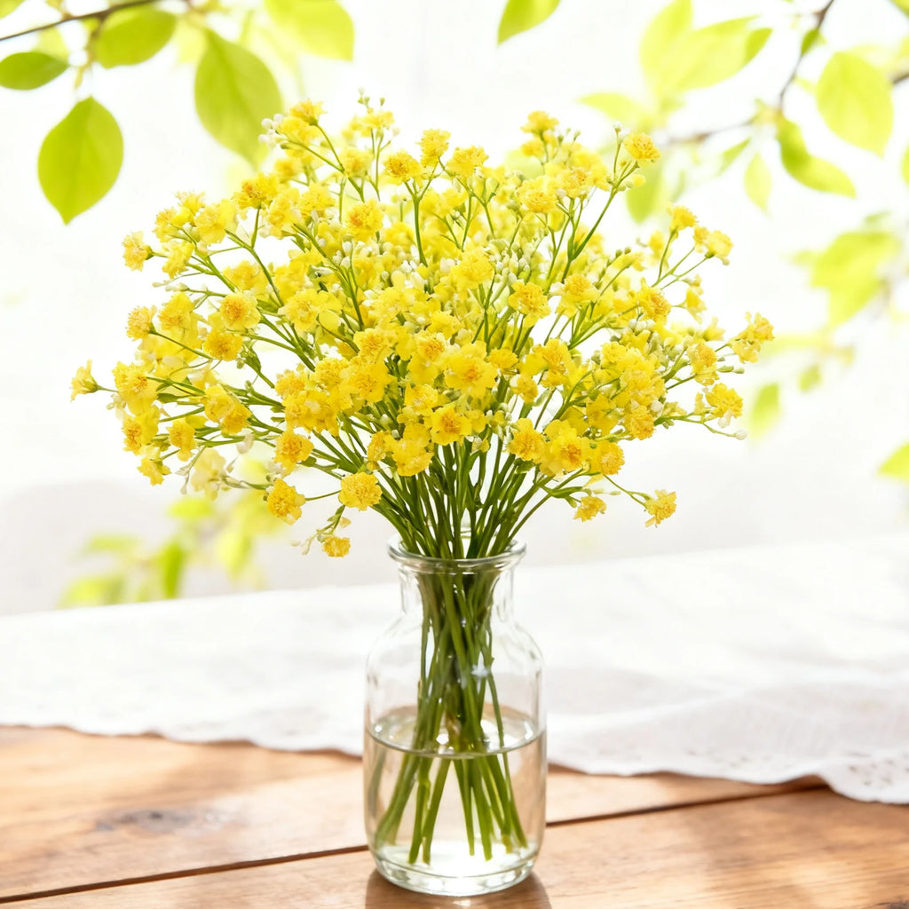 Artificial Gypsophila Baby's Breath Bouquet – Wedding Décor Artificial Flower Bouquet Babs
