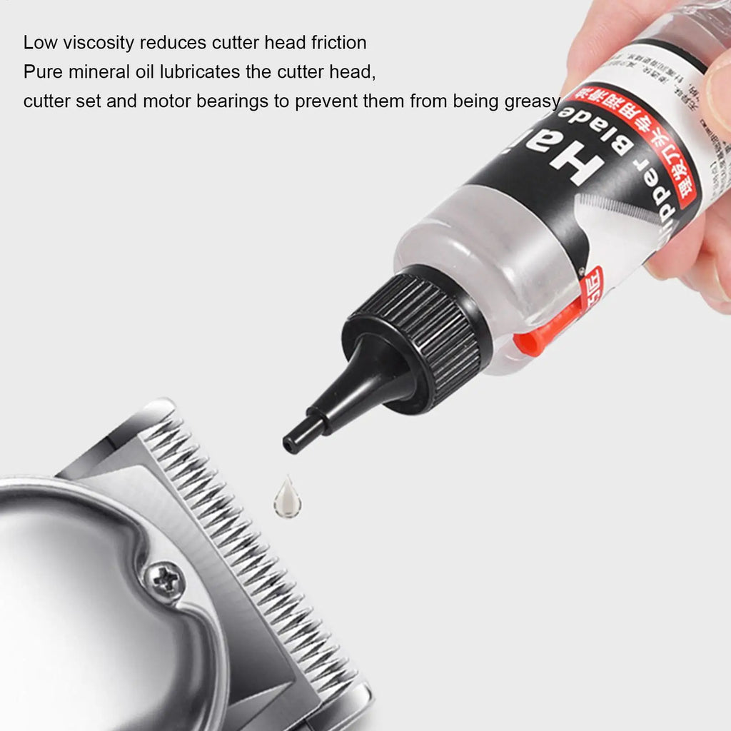 60ml Hair Clipper Trimmer Oil – Odorless, Anti-Rust Lubricant Clipper Lubricant Oil Babs
