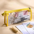 Transparent Pencil Case Large Capacity Kawaii Pen Bag Transparent Pencil Case Babs A1