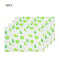 Non-Adhesive Waterproof EVA Shelf Liner – Easy-Cut Cabinet Mat Cabinet Shelf Liner Babs 4Pcs