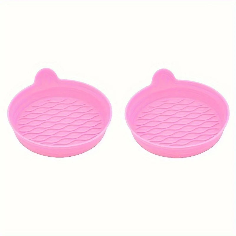 Car Cup Holder Coasters 2-Pack – Non-Slip & Easy to Clean Car Cup Coaster Babs Pink