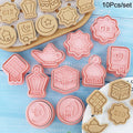 Eid Mubarak & Ramadan Cookie Cutter Set – Islamic Baking Molds Cookie Cutter Set Babs 10Pcs set