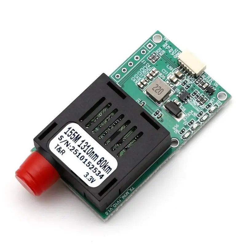TTL Fiber Optic Transceiver Module 5.5-26V FPV Drone 25-100KM Optical Transceiver Module Babs O