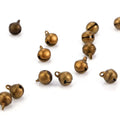 100Pcs Retro Bronze Copper Bell Beads – Christmas DIY Crafts DIY Craft Beads Babs Deep Sapphire 6mm