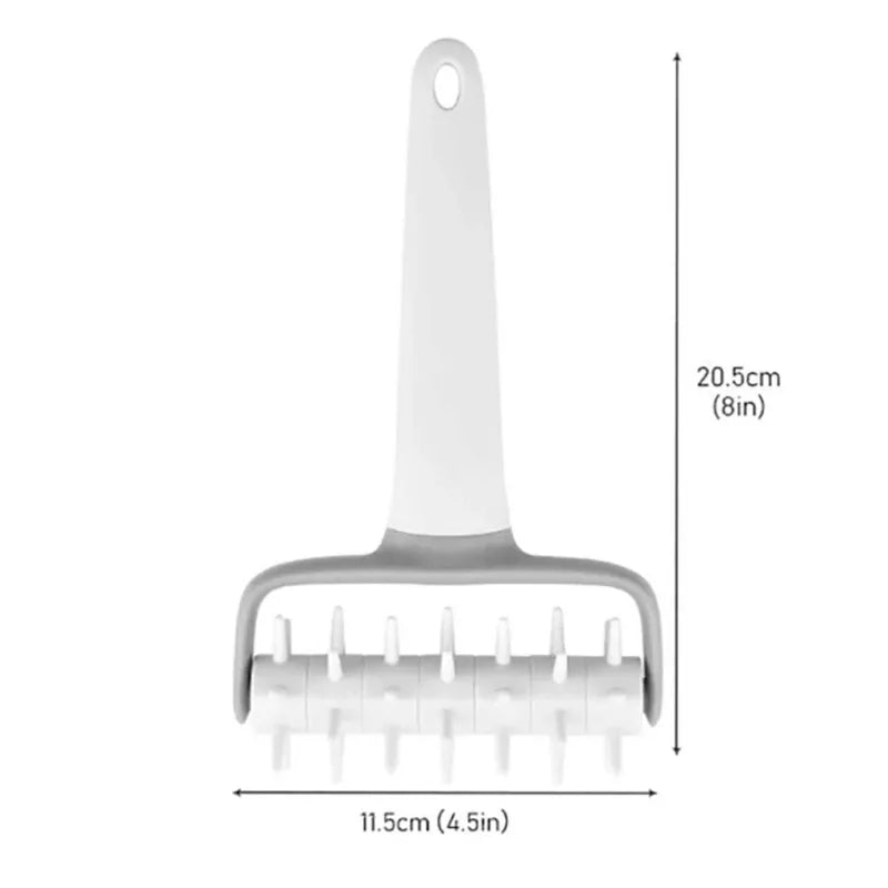 Patterned Roller Docker & Pastry Cutter for Pizza & Dough Pastry Roller Docker Babs