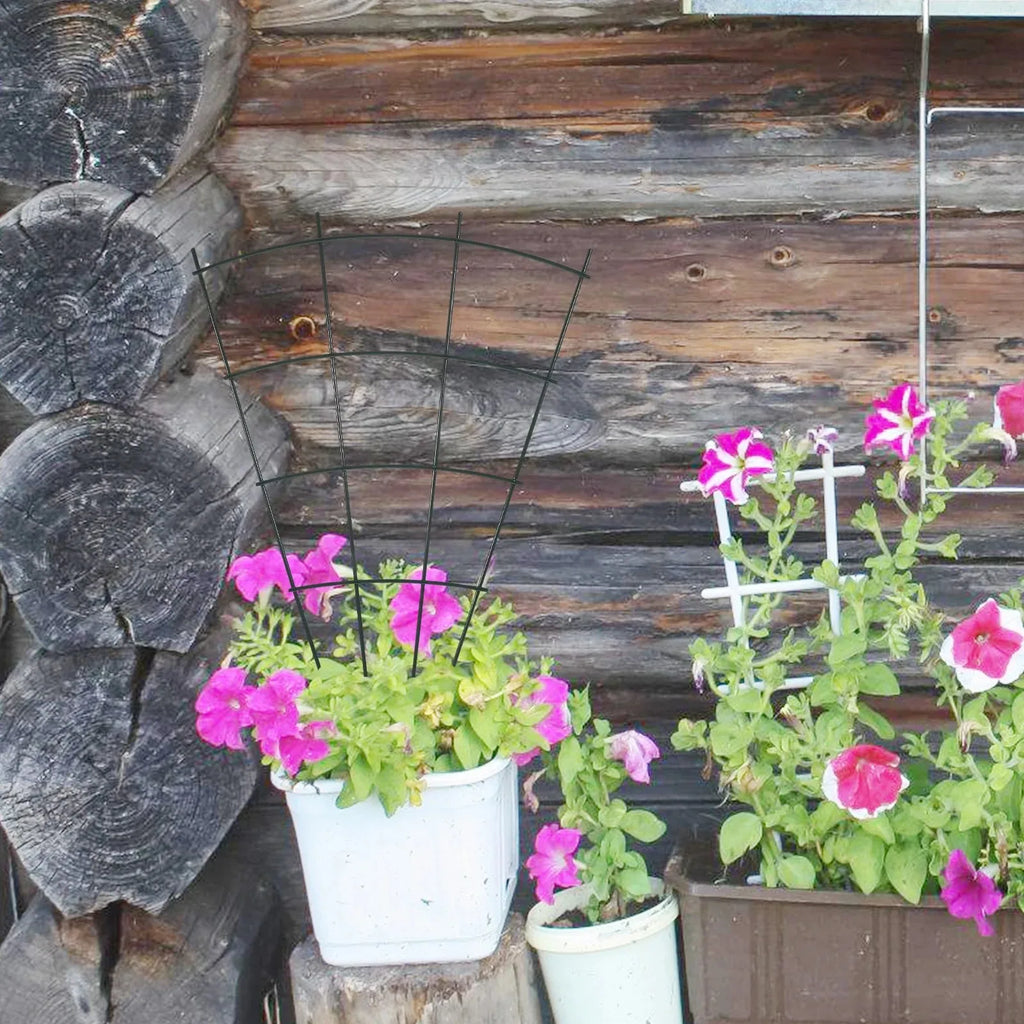 Metal Plant Trellis Climbing Frame – Vine & Flower Garden Support Plant Trellis Support Babs
