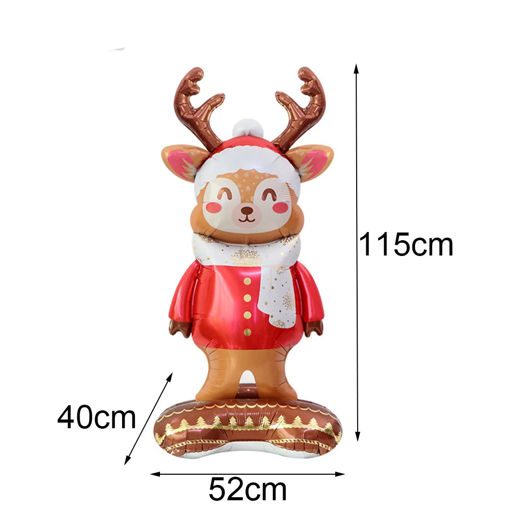 Christmas Foil Balloons – Santa, Snowman & Tree Party Decor Holiday Foil Balloons Babs Chocolate As pictures show