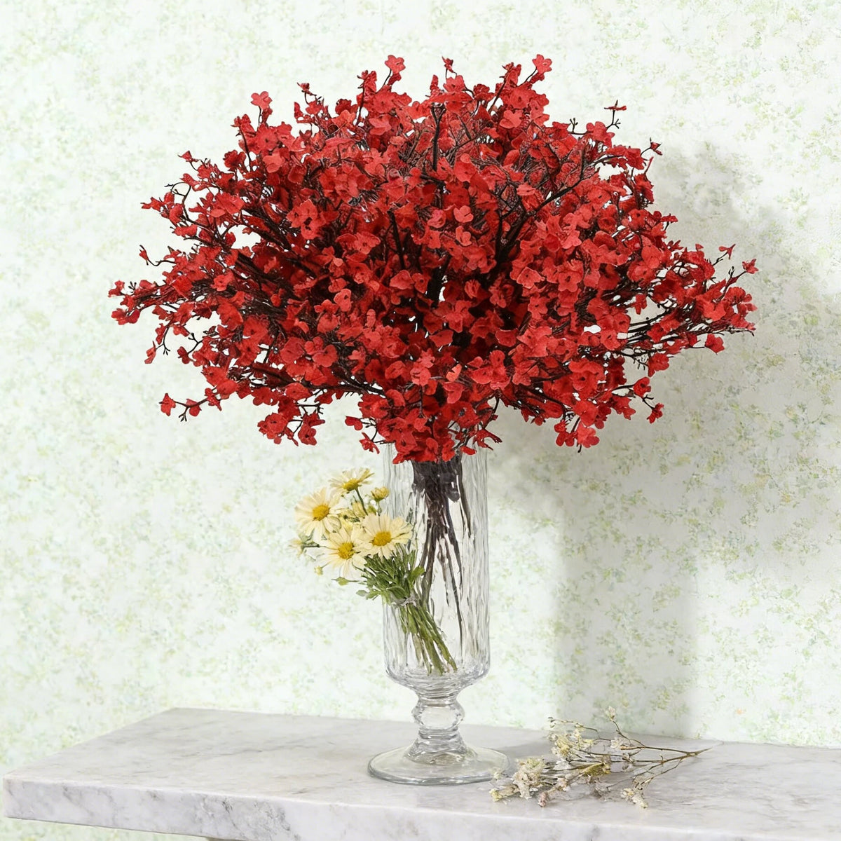 Artificial Flower Bouquet – Vase Filler for Wedding & Home Decor Artificial Flower Bouquet Babs