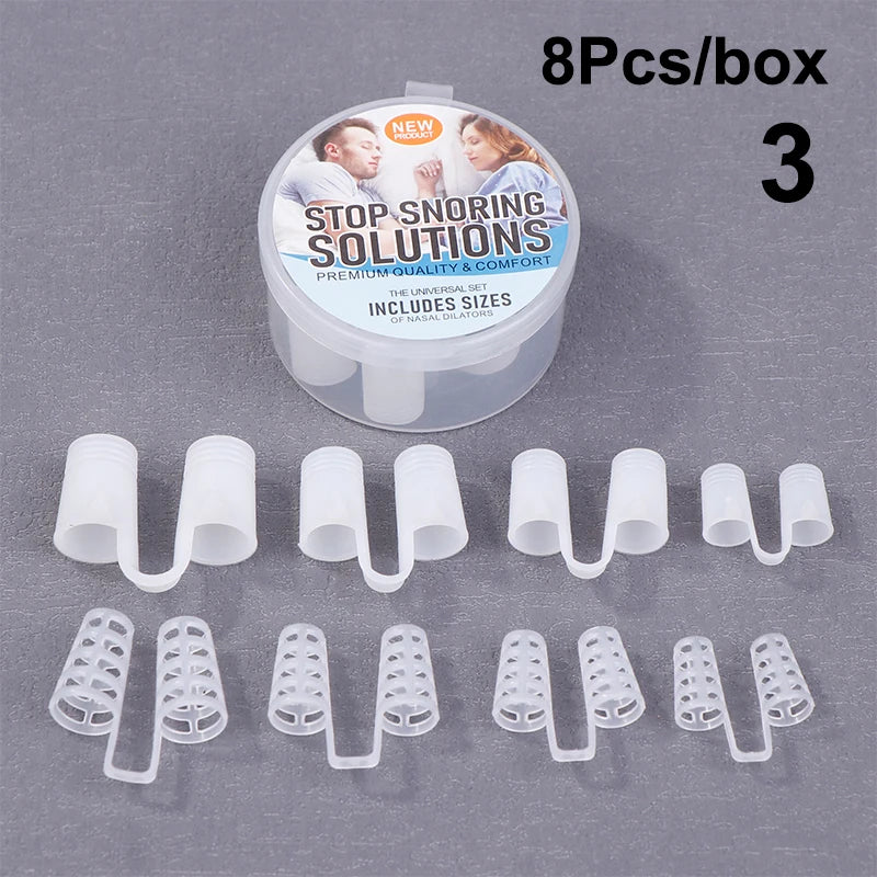 Silicone Nasal Dilators for Better Sleep & Breathing – 4/8 Pcs Nasal Dilator Babs 3