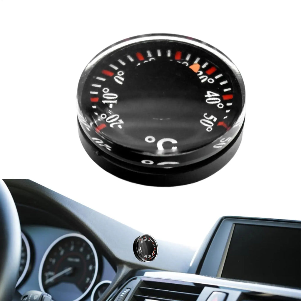 Mini Car Dial Thermometer – Waterproof, Battery-Free, Compact Car Dial Thermometer Babs