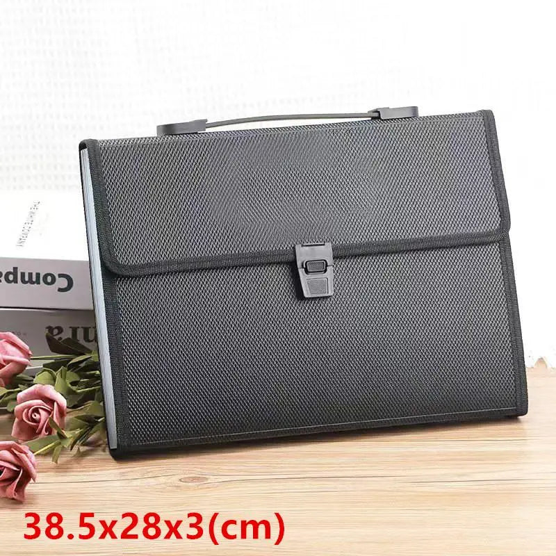 Expanding File Folder Document Organizer Bag – 13 Pockets Document Organizer Bag Babs B