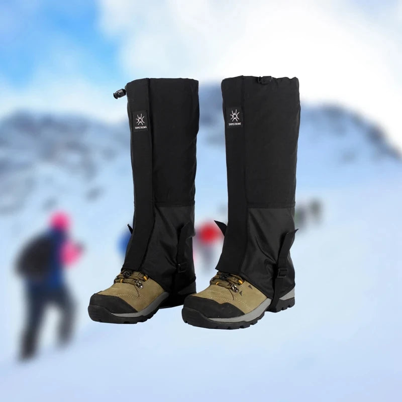 Waterproof Leg Gaiters for Hiking, Skiing & Outdoor Use Outdoor Leg Gaiters Babs