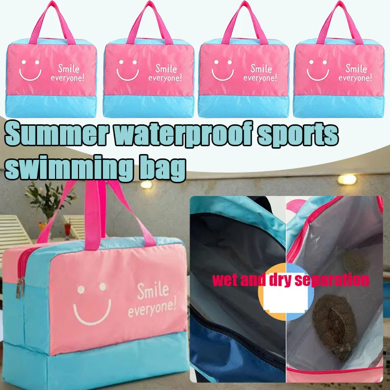Women's Waterproof Dry Bag 15L – Beach Swim Gym Duffle Waterproof Swim Bag Babs