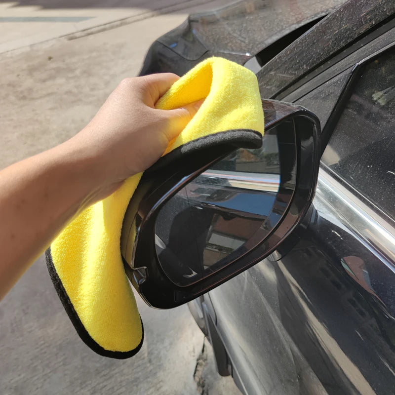 5-Pack Microfiber Car Wash Towels – Soft Double-Layer Cloths Microfiber Cleaning Towels Babs