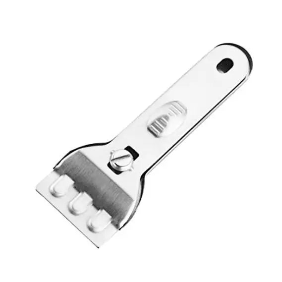 Glass Hob Scraper – Non-Scratch for Ceramic & Induction Hobs Hob Scraper Babs Silver