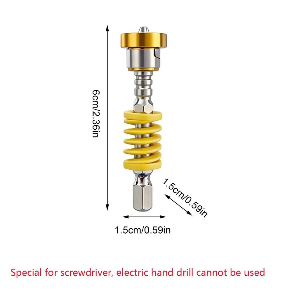 Magnetic Spring-Loaded Screwdriver Bits PH2 Set – 2/5 Pcs Screwdriver Bit Set Babs