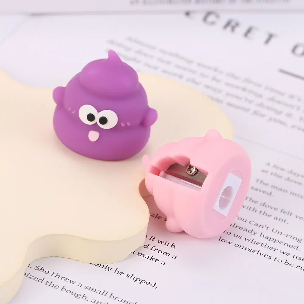 Mini Poop Pencil Sharpener – Cute Kids Novelty Gift Novelty Pencil Sharpener Babs