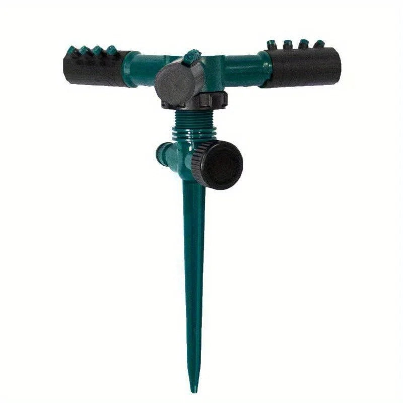 360° Rotating Lawn Sprinkler – Auto Garden Irrigation Sprayer Lawn Sprinkler Babs green