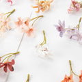 Silk Hydrangea Artificial Flowers 50/100pcs – Wedding & Home Décor Artificial Flower Heads Babs MULTI 50pieces