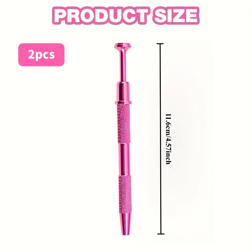 2pc Piercing Ball Grabber Tool – 4 Prong Stainless Steel Holder Piercing Tool Set Babs