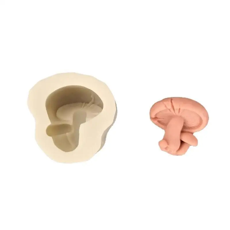 3D Mushroom Silicone Mold – Chocolate, Soap, Resin & Cake Silicone Baking Mold Babs