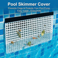 Magnetic Pool Skimmer Cover – Heavy-Duty Leaf Guard Screen Pool Skimmer Cover Babs Multicolor