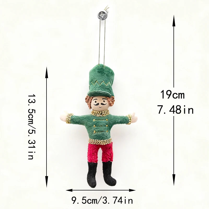 Nutcracker Soldier Christmas Ornament – Festive Holiday Décor Christmas Ornament Babs