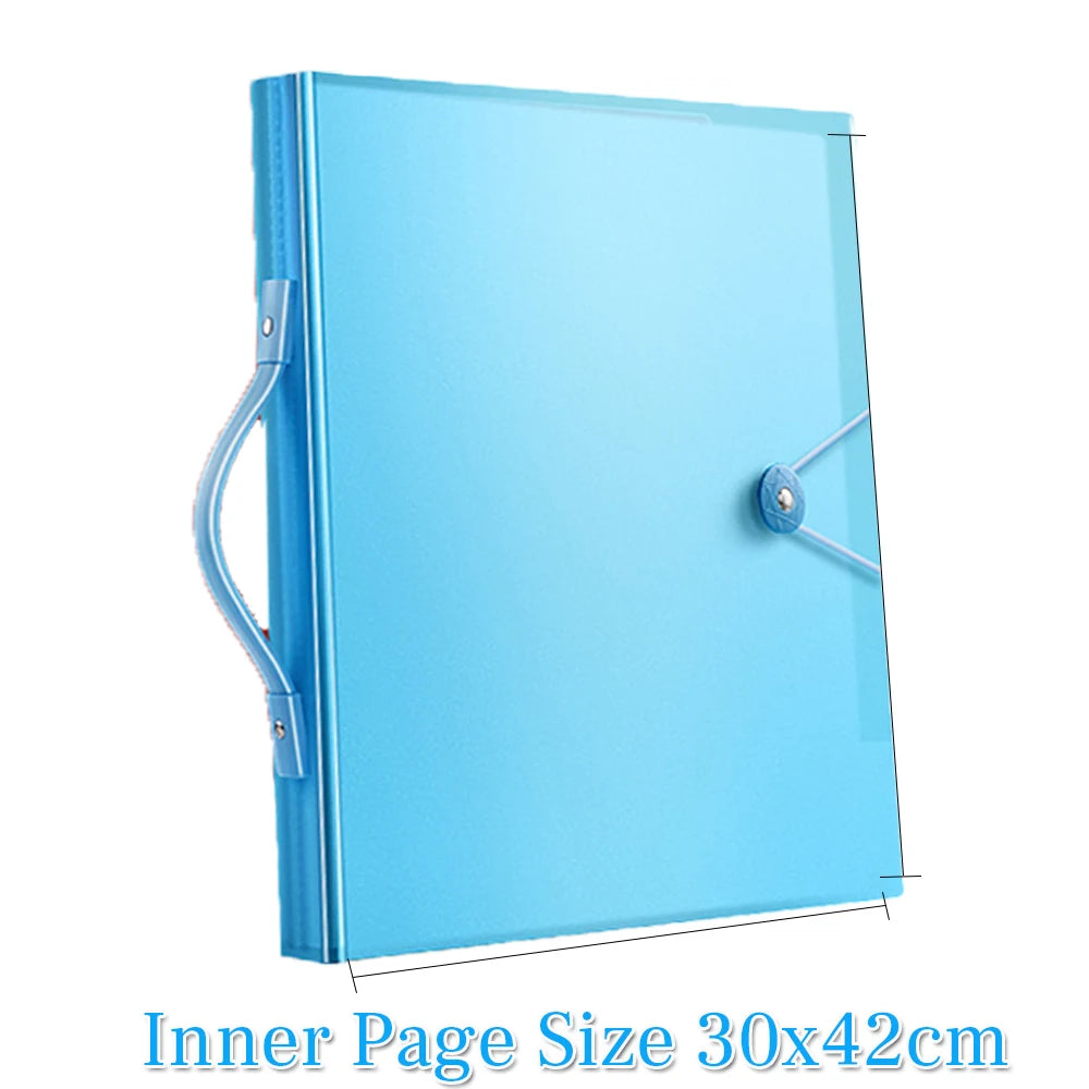 A3 Diamond Painting Storage Book – 30 & 60 Page Clear Folder Art Portfolio Folder Babs
