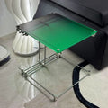 Transparent Acrylic Coffee Table – Modern Side Table 40x45CM Acrylic Coffee Table Babs Green