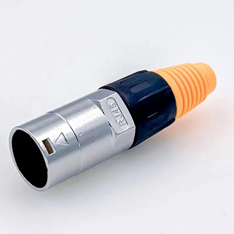 Waterproof RJ45 Panel Mount Connector NE8FDP 8P8C D-Type Network Connector Babs A1