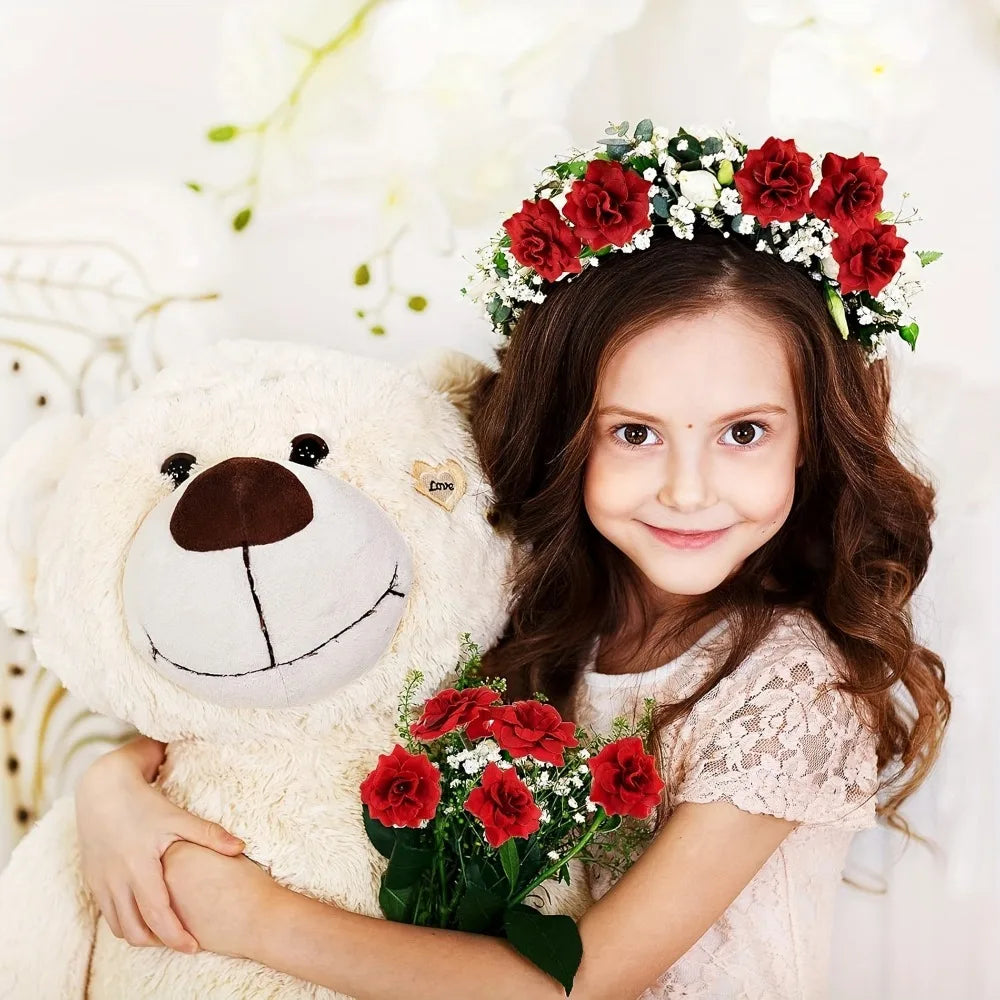 10/20Pcs Silk Artificial Rose Heads for Wedding & Home Decor Artificial Silk Flowers Babs