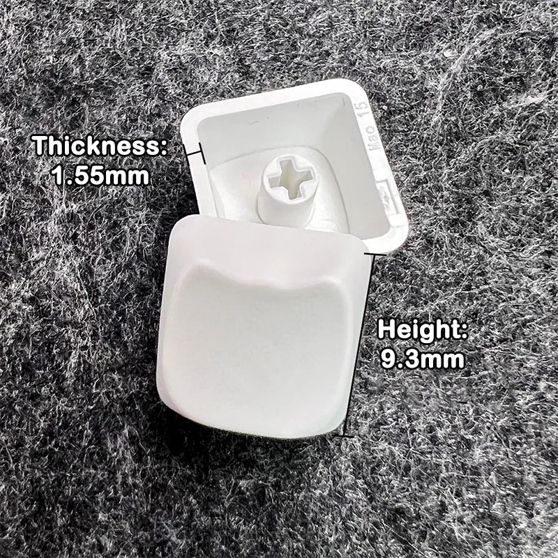 5-Pack Cat Head PBT Keycaps – Cute Blank Keyboard Caps Keyboard Keycaps Babs